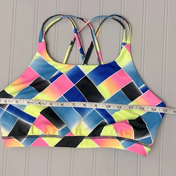 Fila Athletic Sports Bra And Racerback Tank Top‎ Womens Medium Blue Activewear - Picture 11 of 13